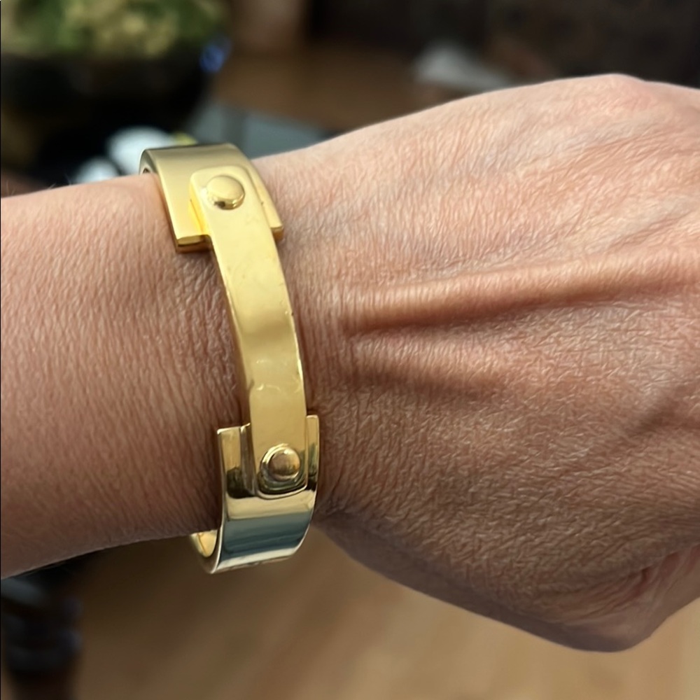 Gold Bangle Bracelet